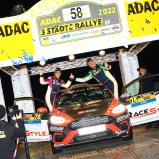 #24 Raffael Sulzinger / Lisa Kiefer (ADAC Team Südbayern / ADAC Pfalz e.V., Ford Fiesta Rally4), ADAC 3 Städte Rallye